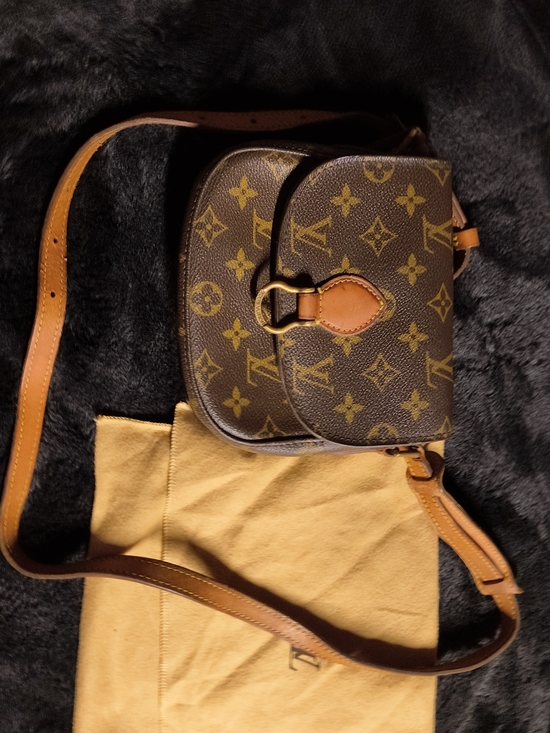 Louis Vuitton Monogram Canvas Mini St.Cloud  Shoulder Bag in Brown/Tan - Picture 2 of 7